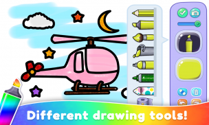 Toddler Coloring Book Glitter screenshot 2