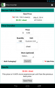 Price Cruncher Shopping List screenshot 10
