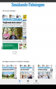 Smålands-Tidningen e-tidning screenshot 4