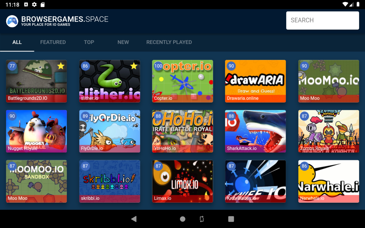 How to Play IO Browser Games on An Android Phone?