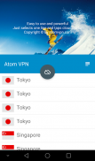 Atom VPN (100% 免费) screenshot 0