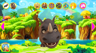 Talking Rhino Hero And Junior screenshot 0