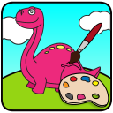 Coloring Dinosaurs Icon