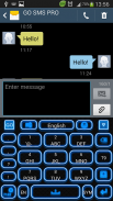 Blue Glow Keyboard screenshot 6