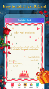 Invitation Card Maker IMG PDF screenshot 0