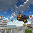 Car Stunts Imp: Mega roof ramp