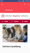 Solicitors Regulation Authority SRA UK screenshot 1