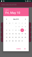 AGE OF GESTATION CALCULATOR screenshot 2