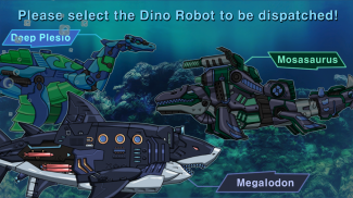 Dino Robot - Megalodon : Dinosaur game screenshot 4