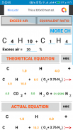 Combustion Equation screenshot 2