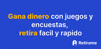 Retirame - gana dinero jugando y con encuestas