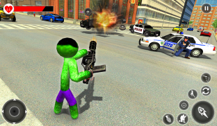 Amazing Green Rope Hero - Grand Vice Town screenshot 0