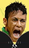 Neymar Lock Screen Zipper screenshot 7