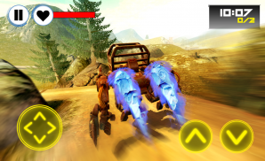 Mech Booster Hill Racer 3D screenshot 2