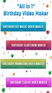 Birthday Song Bit : Birthday Video Maker With Name screenshot 0