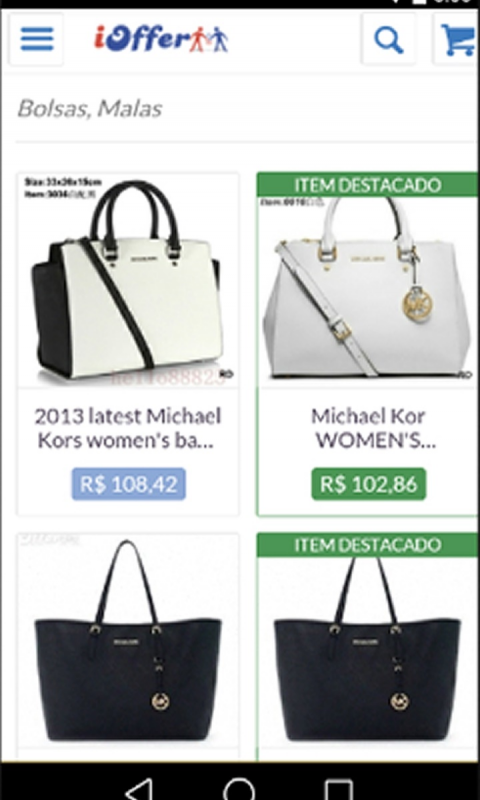 ioffer mk bags