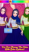 juego de vestir de salón de moda de muñeca hijab screenshot 9