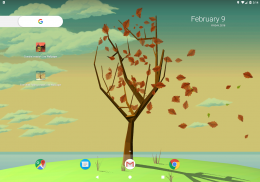 Tree With Falling Leaves Live Wallpaper screenshot 13