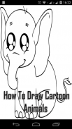 How To Draw Cartoon Animals screenshot 0