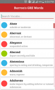Barron's HF GRE Words screenshot 2