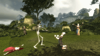 Skeleton Knight Simulation 3D screenshot 5