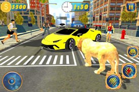 Angry Lion City Attack Simulator 2019 screenshot 10