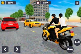 Bike Taxi Game: Driving Games screenshot 4