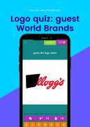 Logo quiz: guest World Brands screenshot 0