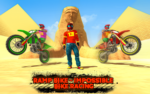 Crazy Bike Stunt Bike Games 3D screenshot 1