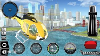 Helicopter Simulator SimCopter 2017 Free screenshot 15