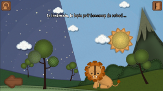 Le lapin et le lion - Les fables de la forêt screenshot 2