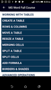 Learn MS Word (Basic & Advance) screenshot 4