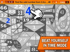 Find The Number 1 to 100 - Number Puzzle Game screenshot 9