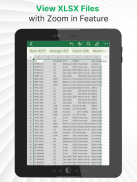 XLS보기가있는 XLSX 파일 판독기 screenshot 0