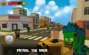 Zombie Blocky Hunter screenshot 1