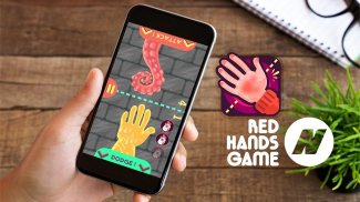 Rote Hände Spiel screenshot 0