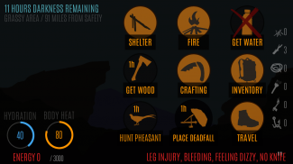 Survive - Wilderness survival screenshot 2