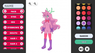 Spaicy Fan Character Maker screenshot 4