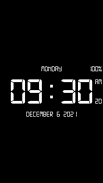 Digital Clock Live Wallpaper-7 screenshot 10