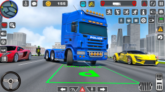 Police Truck Driving Games 3D screenshot 7