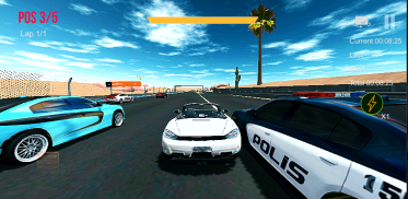 Crazy Car Racing screenshot 1