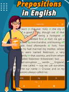 Prepositions in English: Learn English FREE screenshot 1