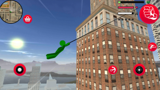 Army Men Toy Stickman Rope Hero War Shooter screenshot 0