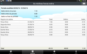My Overtime - Controle Horário screenshot 7