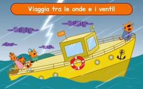 Dolci Gattini: Giochi Mare! Cartoni per Bambini screenshot 5