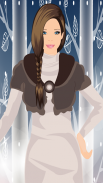 Chic Winter Dresses Girl Game screenshot 2