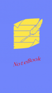 NoteBook screenshot 0