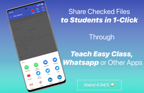 Teach Easy: Easiest Exam & Assignment Checking App screenshot 4