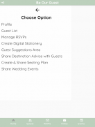 Be Our Guest Wedding RSVP App screenshot 5