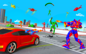 Robot car transforming game 3d screenshot 3